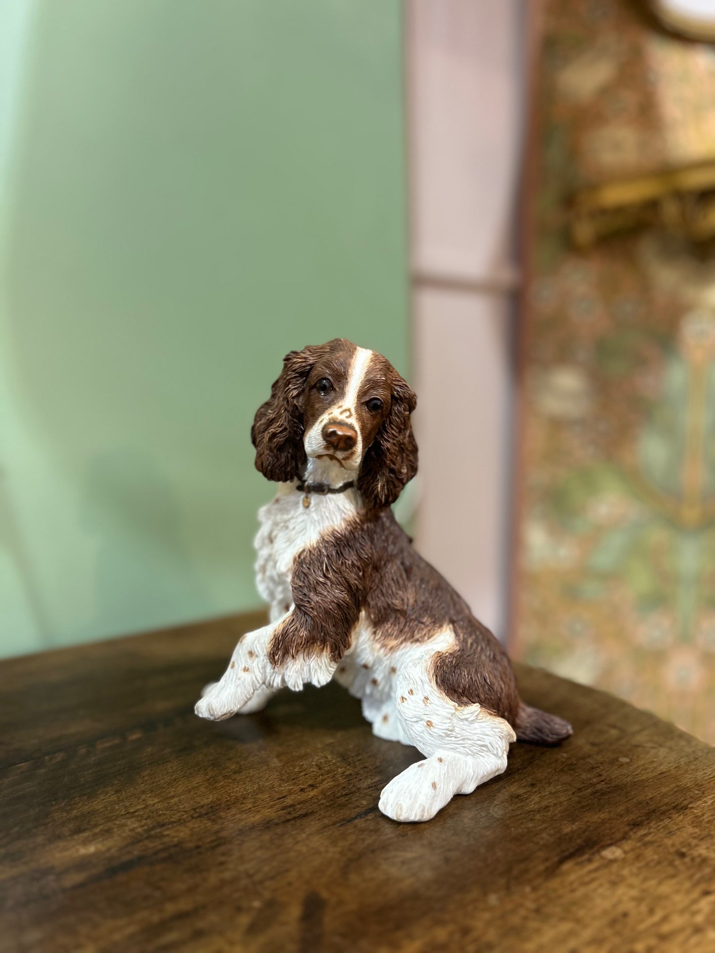 Figurine déco Chien Epagneul