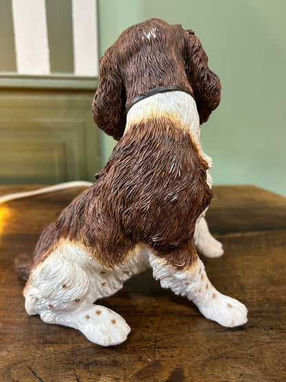 Figurine déco Chien Epagneul